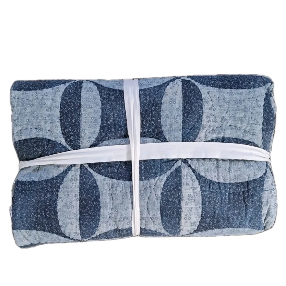 Pottery Barn Harper King/Cal King 100% Cotton Quilt NEW